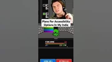 Accessibility Options In My Indie Game #indiegame #indiedev #accessibility