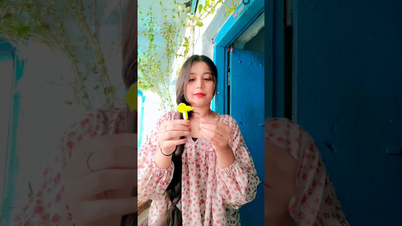 flower hack using a sefty pin🌼🧷 longest hair braids🌼 