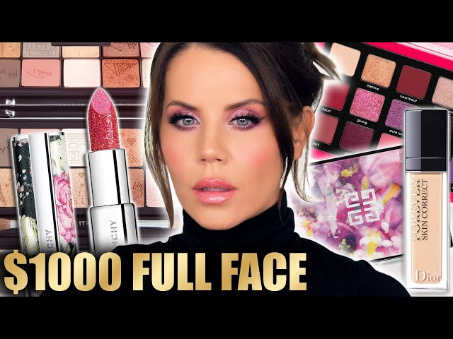 $1000 FULL FACE LUXURY MAKEUP TESTED