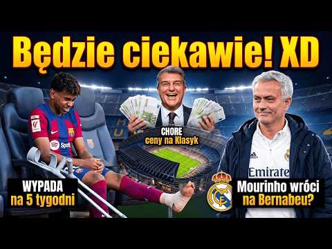 Yamal wypada z gry! | Mourinho wraca do Realu? | Mes que un Ceny!