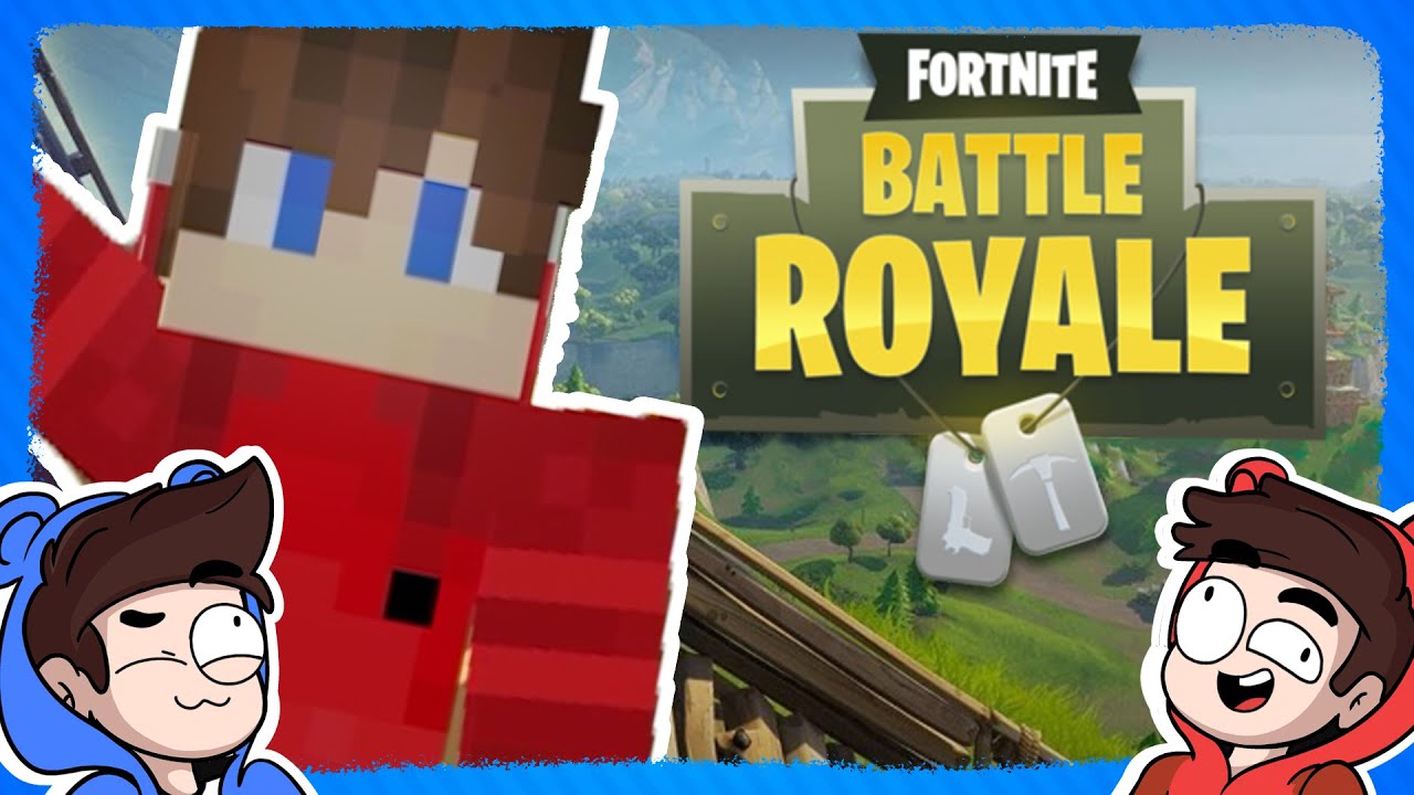 Minecraft mas o jogo virou FORTNITE