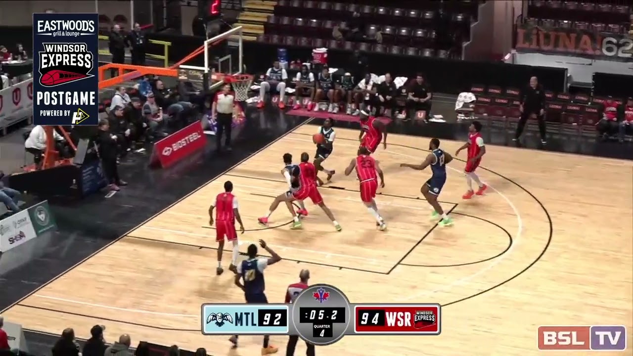 Latin Davis wills the Windsor Express to victory