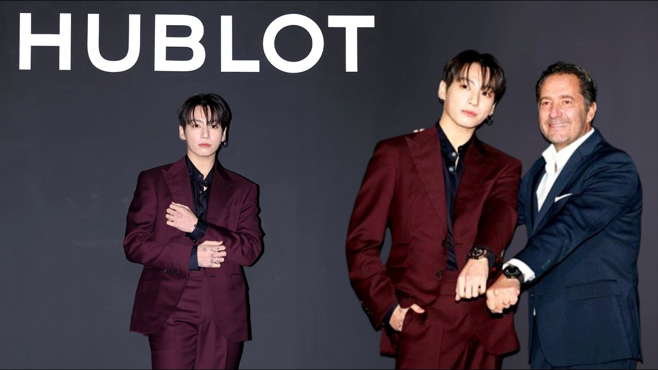 Встреча с генеральным директором компании HUBLOT, Чонгуком из BTS, в Сеуле в качестве нового глоб...