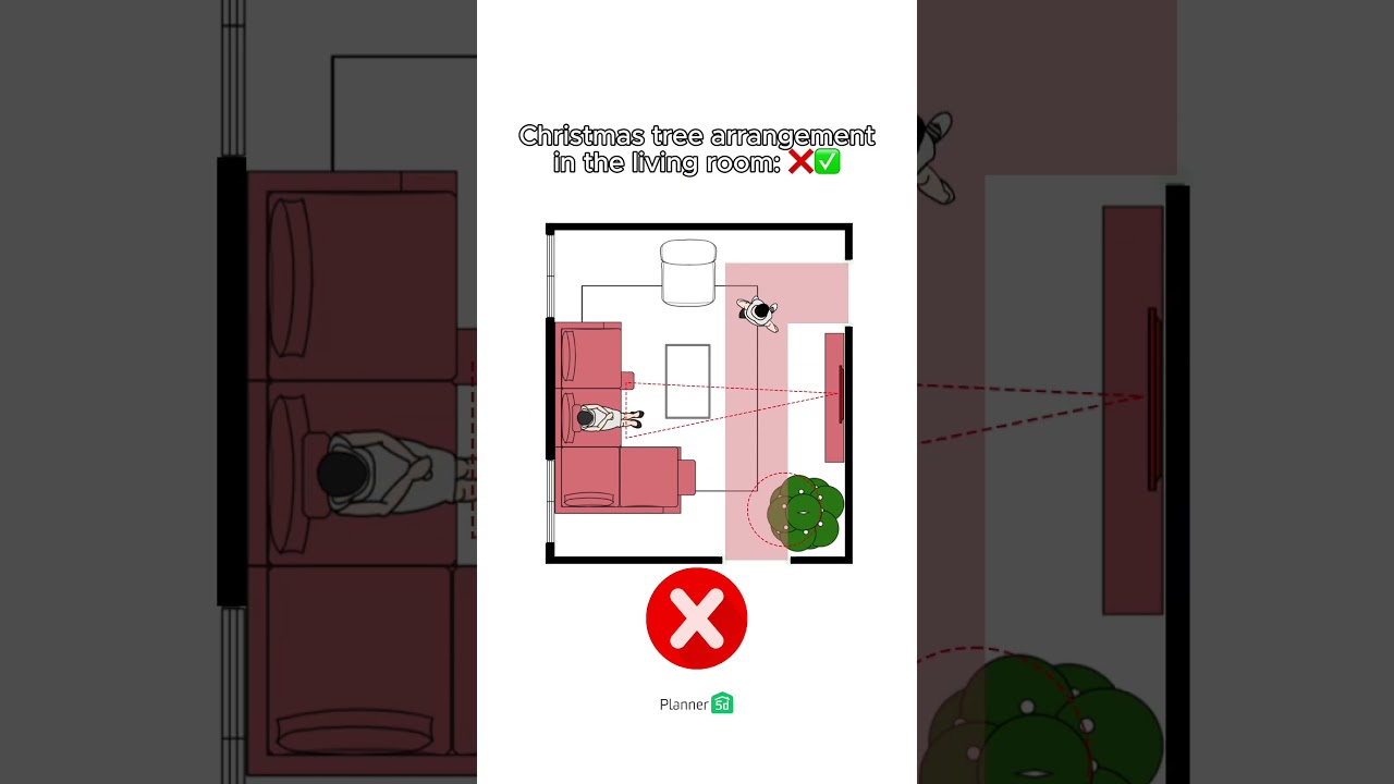 Good vs. Bad Christmas Tree Layouts for Your Living Room