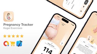 Pregnancy Tracker - Track Your Baby Bump Progress | Kegel Exercises & Weight Tracking | Source Code screenshot 4
