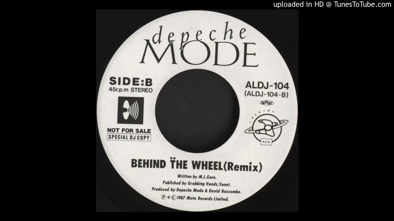 Depeche Mode ‎– Behind The Wheel [Original Japan Release '88