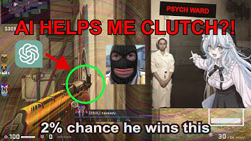 INSANE CSGO Clips from the PSYCH WARD! FT ChatGPT AI 🤖