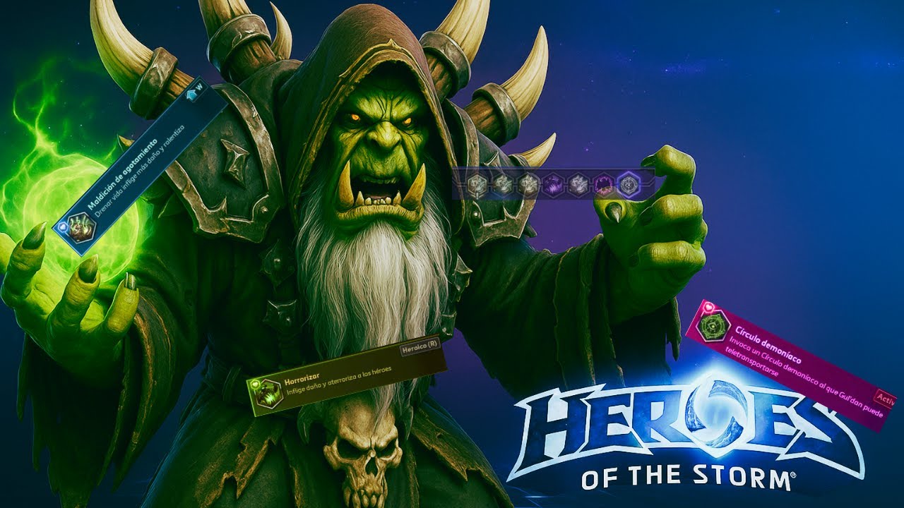 gULDAn iNMORTAl !!!! BUILD DE DRENAR VIDA HEROES OF THE STORM - YouTube