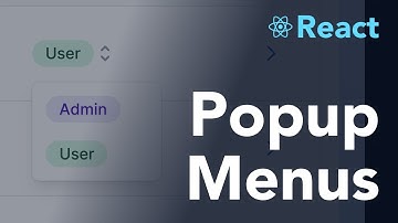 Popup Menus in React with Popper.js