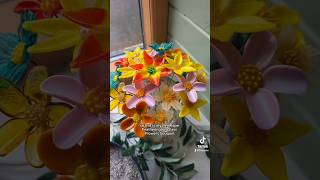 Bridgerton glass flowers pt.3 #glassblowing #bridgerton #netflix #flameworking #flowers
