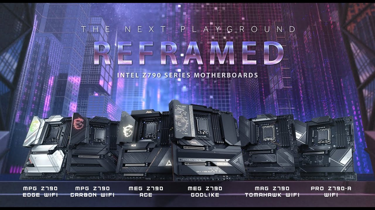 MSI Z790 Series Motherboards - The Next Playground - Reframed | Gaming Motherboard | MSI