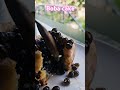 Treat your taste buds to the wonders of boba cake. #bluberries #strawberries #orange #peach