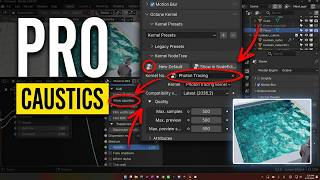 The Secret Setting For Realistic Pool Caustics in Blender Octane