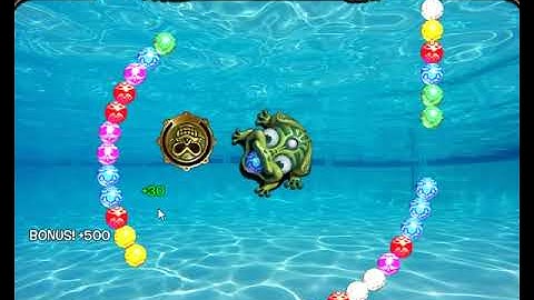 my custom underwater level in zuma deluxe port to zuma