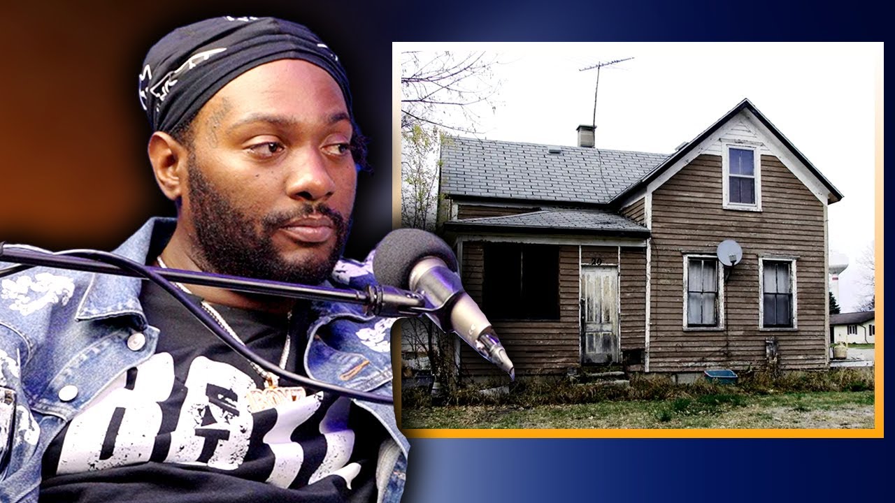 Peezy on Living in Crack Houses, Poverty in Detroit, Dropping Out of School.