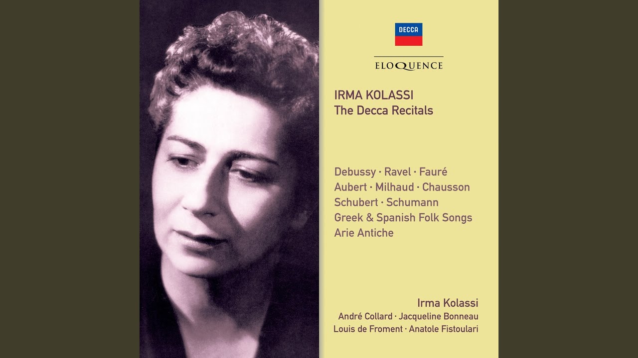 Debussy: Le Promenoir des deux amants, L.118: 2. Crois mon conseil, chère Climène