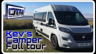 Fiat Ducato LWB Campervan full tour Kev's Camper