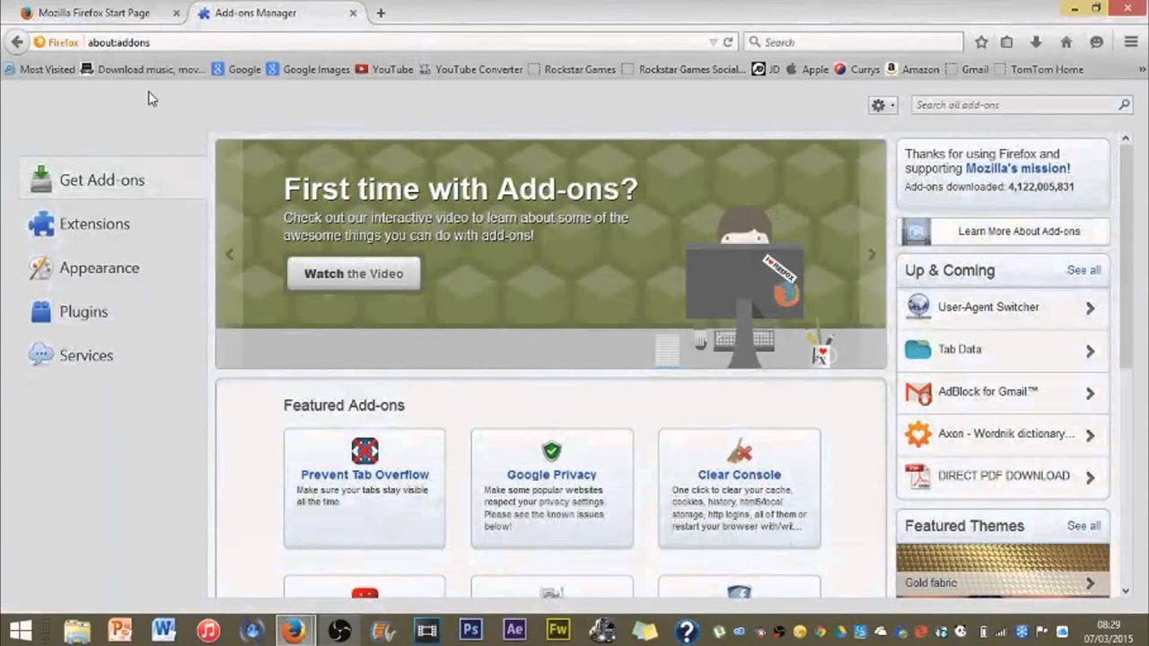 mozilla firefox add ons uninstall mozilla firefox add ons uninstall