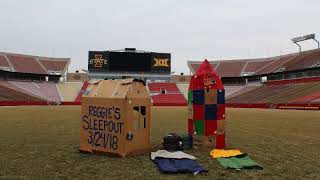 Reggie's Sleep out video
