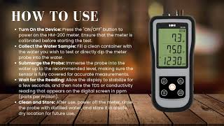 Hm Digital Hm-200 Portable Phectdstemp Monitor - By Kavita Corporation Authorized Distr.