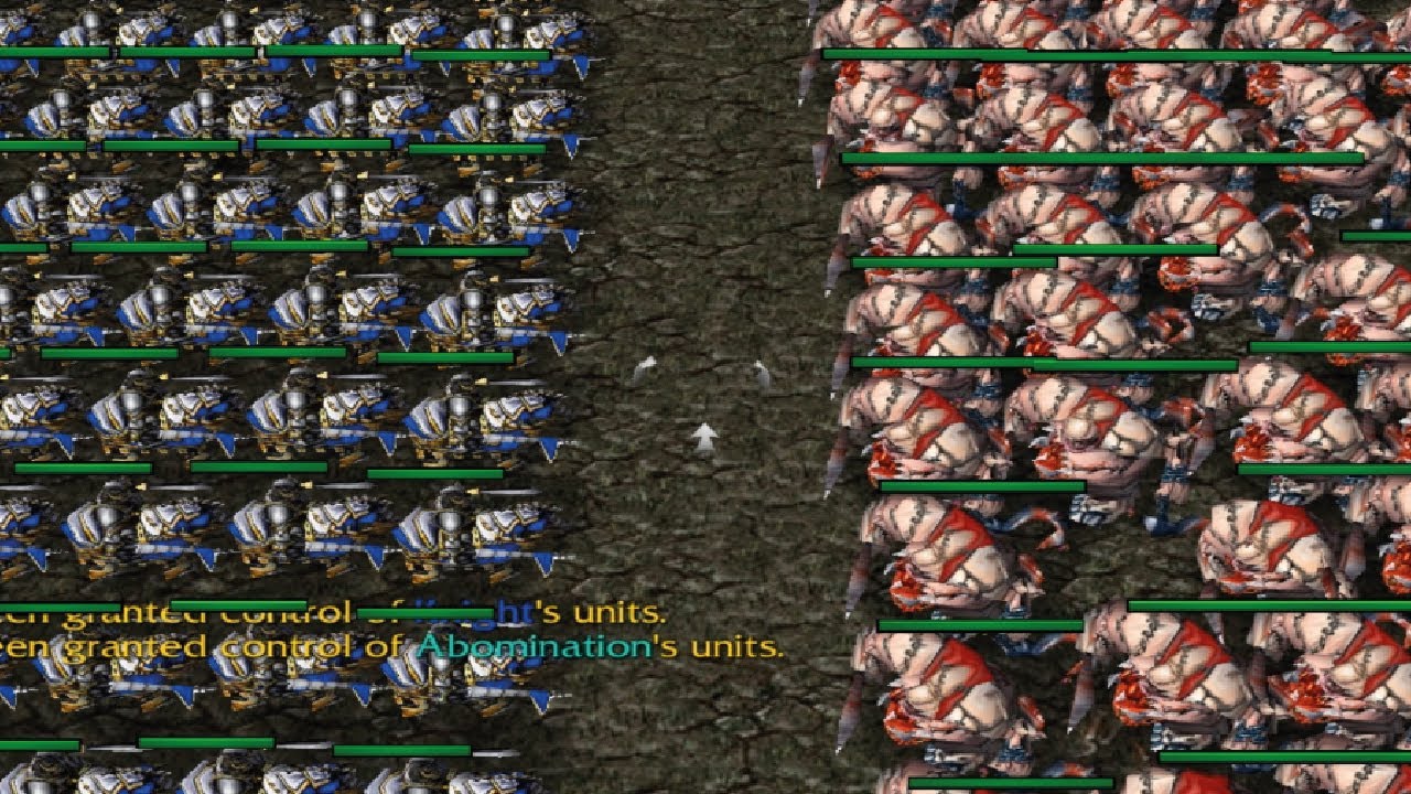 【小黄】540 Knight vs 540 Abomination (All FullGrade)