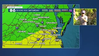 Hour-by-hour look at storm chances for the weekend
