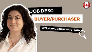 [CA] Discover the Buyer & Purchaser positions | Fed Supply Canada