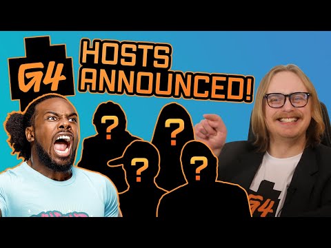 HUGE G4 TALENT ANNOUNCEMENTS! HOSTS CONFIRMED!
