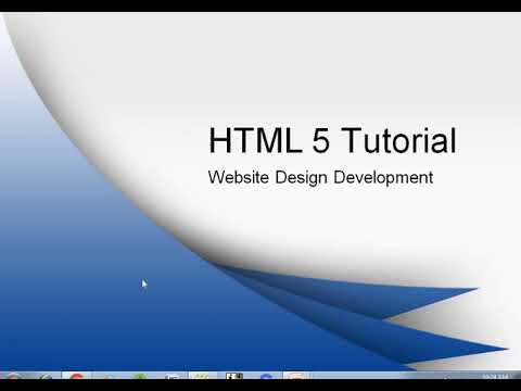 learn html5 full course  Learning web development