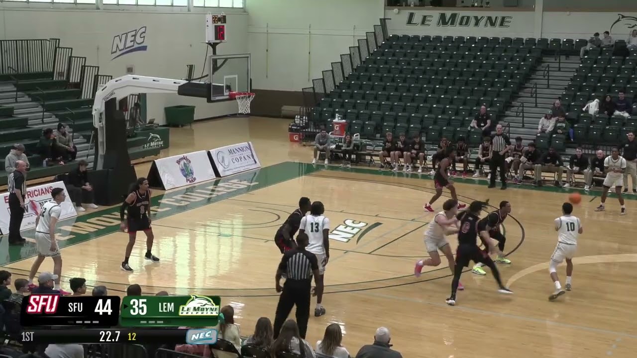 Le Moyne Men's Basketball Highlights vs. Saint Francis University