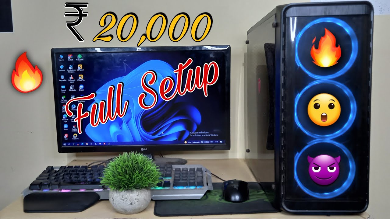 Rs.20000 Full Setup Gaming PC Build Rs.20000 Gaming PC Build Gaming PC Build Under 20000