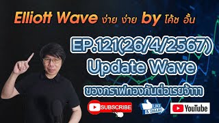 EP.121(26/4/2567)Update Wave ของกราฟทองกันต่อเรยจ้าาา