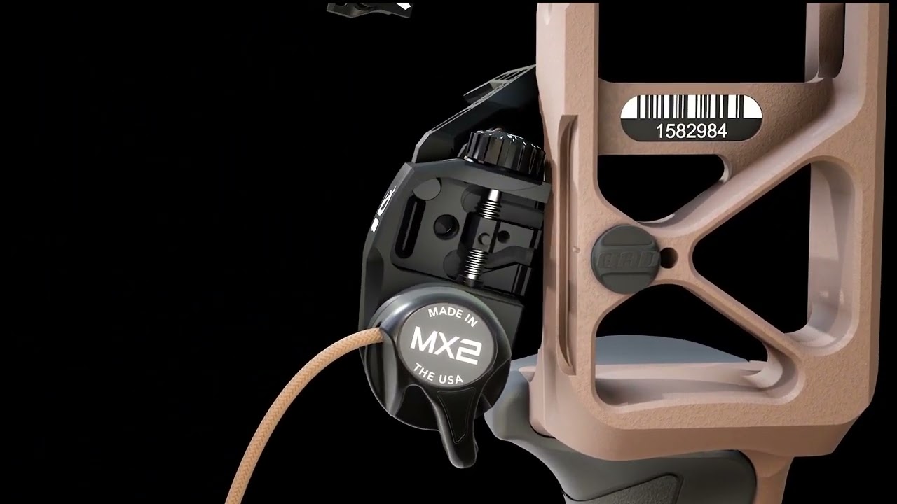 Repose-flèche QAD Ultrarest Integrate MX2 Noir Pour Droitier - Modèle