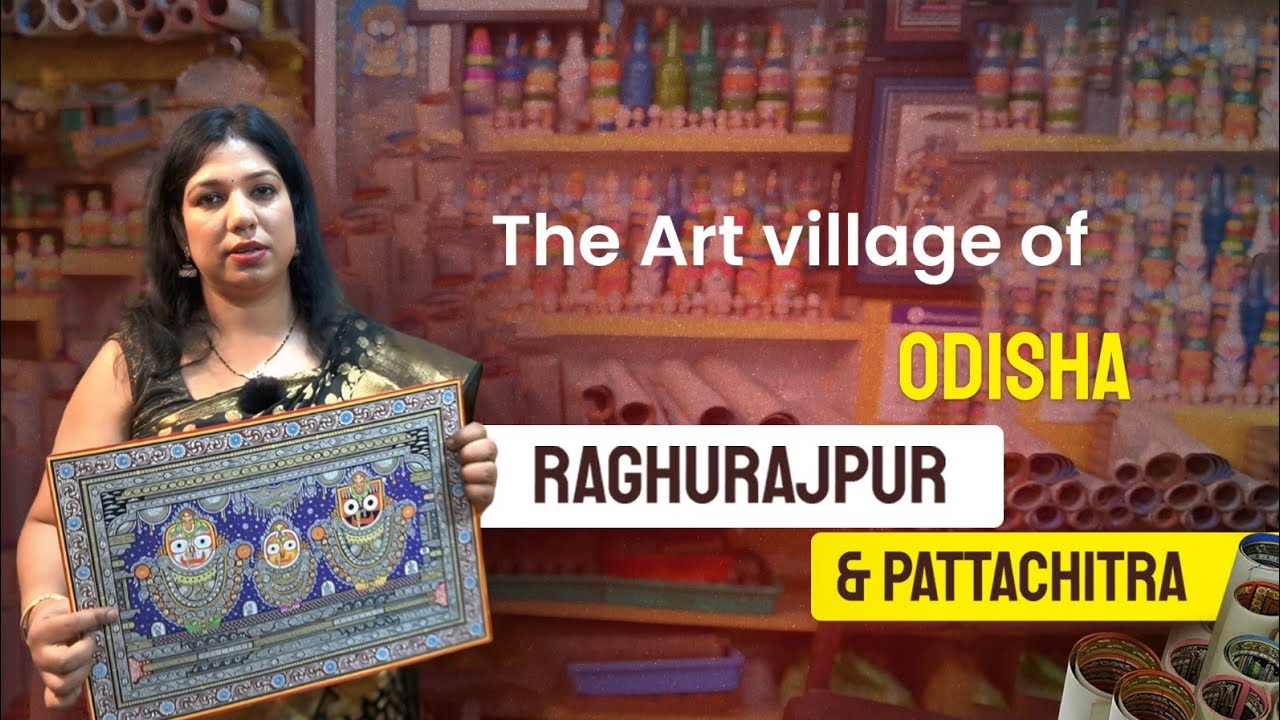 Raghurajpur: Odisha's Hidden Art Village | Pattachitra Painting Explained