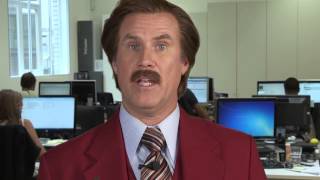 Anchorman 2's Ron Burgundy on the Console War