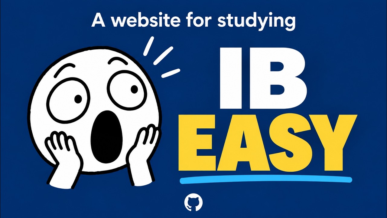 IB Easy — Study, Practise & Improve | Devpost Demo - YouTube