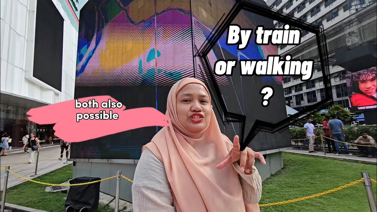 Kuala Lumpur Part 12  Bukit Bintang To TRX by MRT & walking back to bukit bintang
