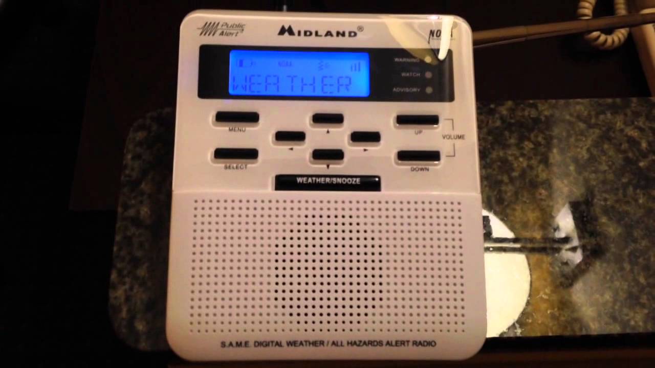NOAA Weather Radio KZZ81 Lockport, IL CRS Broadcast Cycle YouTube