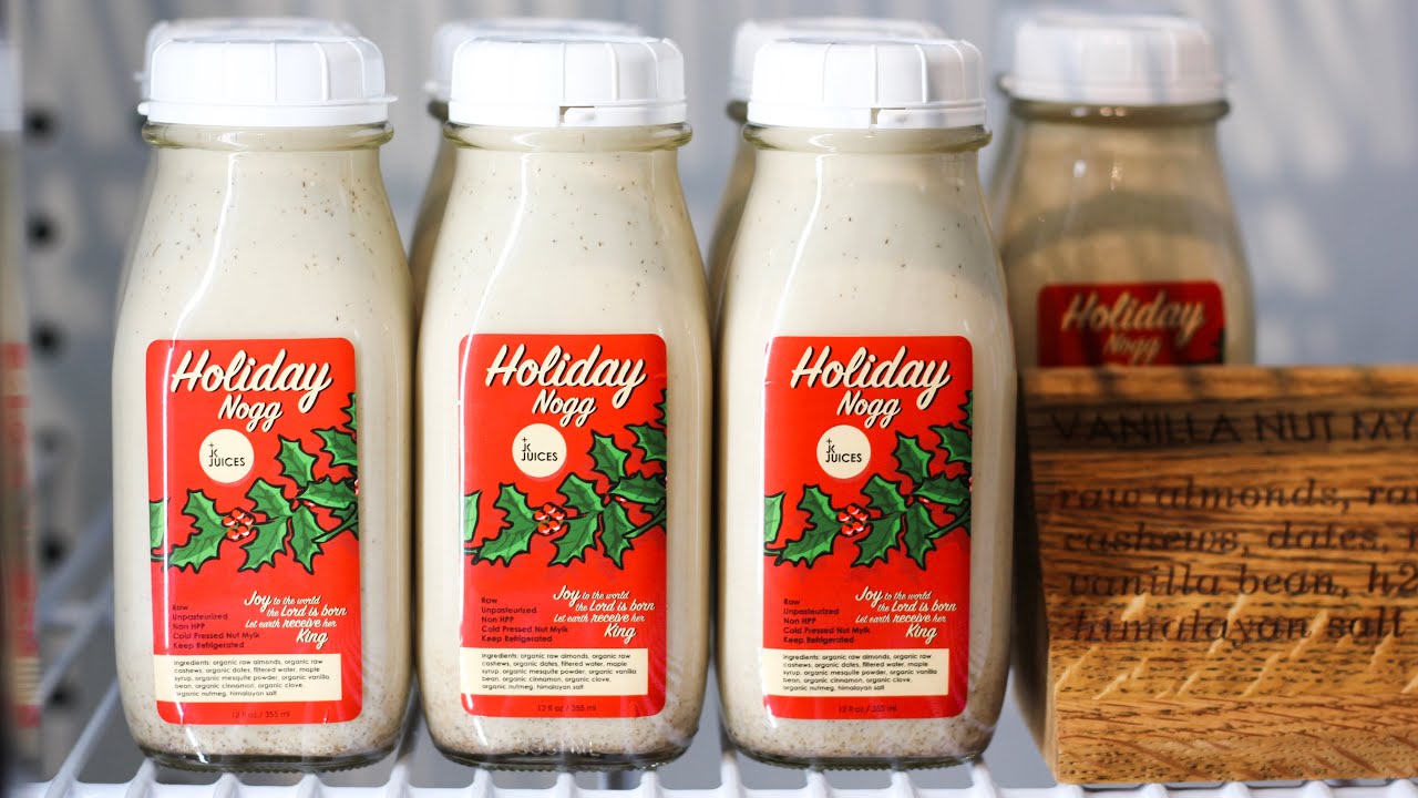 Launching our Holiday Nogg VEGAN EGG NOG (recipe included) YouTube
