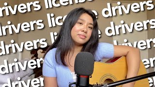 drivers license - olivia rodrigo (cover)