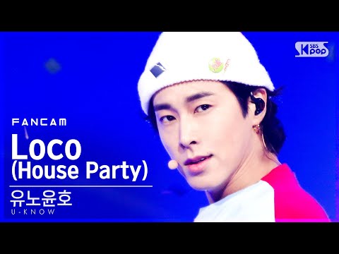[안방1열 직캠4K] 유노윤호 &amp;#39;Loco (House <strong>Party</strong>)&amp;#39; (U-KNOW <strong>FanCam</strong>)│@SBS Inkigayo_2021.01.24.