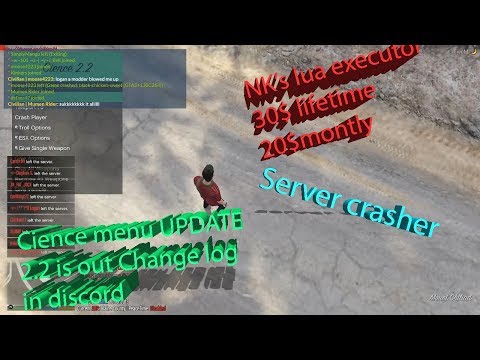 Cience menu UPDATE!!  Nk's lua executor cheapest on the market