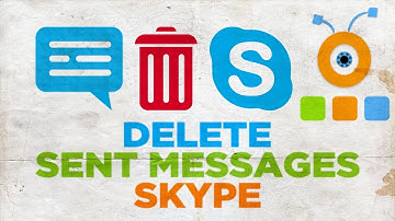 How to Delete Sent Messages in Skype | How to Remove Messages in Skype
