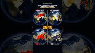 What If INDONESIA, PHILIPPINES, VIETNAM & THAILAND Took Over the World? 🇮🇩🇵🇭🇻🇳🇹🇭