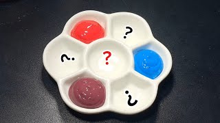 🌈🌈🌈Red + Blue + Dark Purple = color?🌌🌌🌌🌌