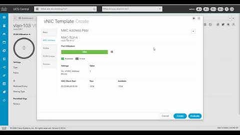 UCS Central   How to create VLAN vNIC Template