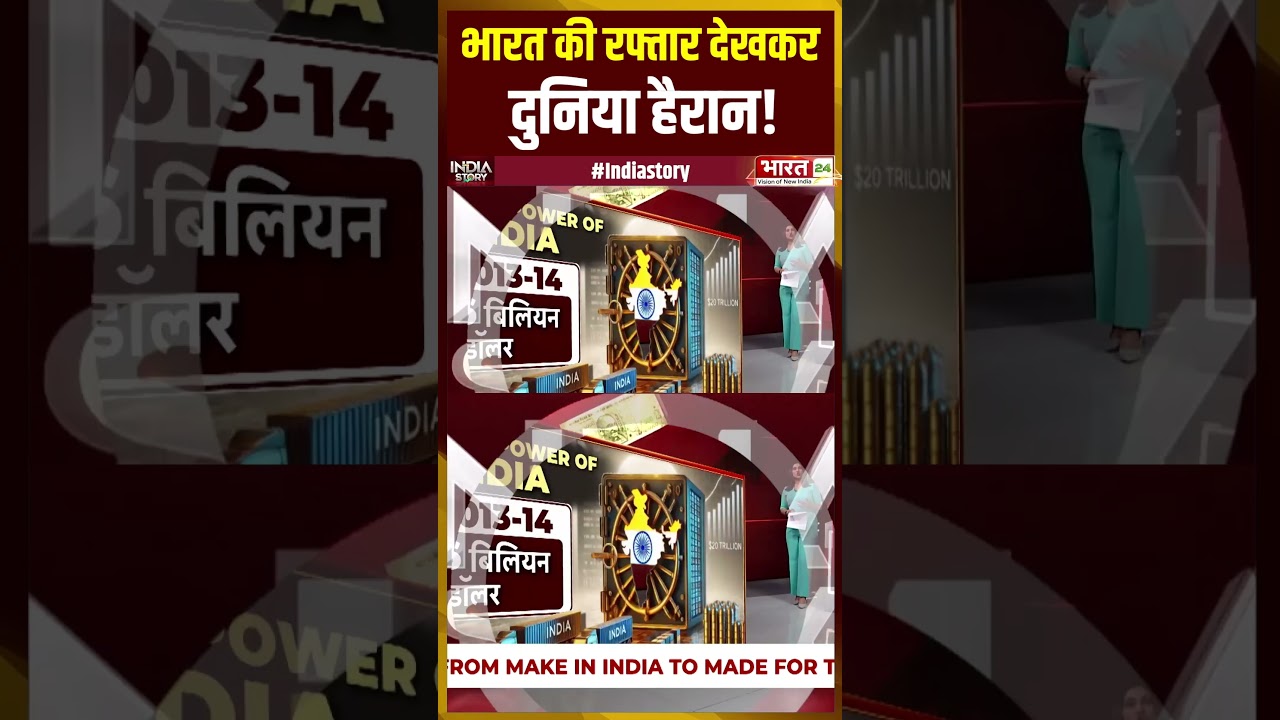 भारत की रफ्तार देखकर दुनिया हैरान! #indiagrowth #pmmodi #narendramodi #india #economy #shorts