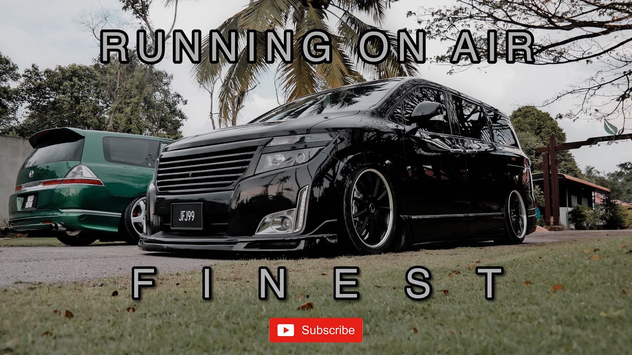 FINEST NISSAN ELGRAND AIR SUSPENSION WHEELSCULTURE YouTube