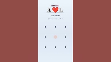 #AL  Pattern lock 💞 name status        | A❤L whatsapp status #shorts #status #youtube #youtubeshorts