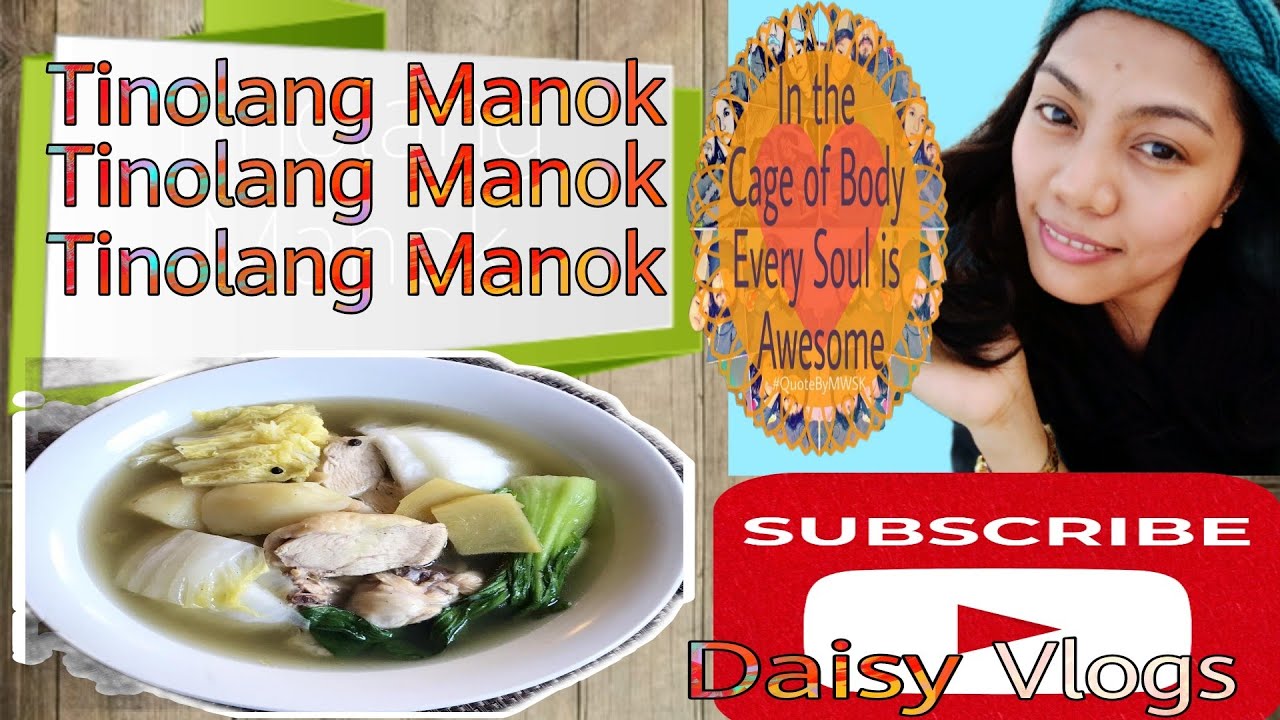 Chicken Tinola Recipe| Classic Tinolang Manok| Easy Step Recipe Kitchen ...